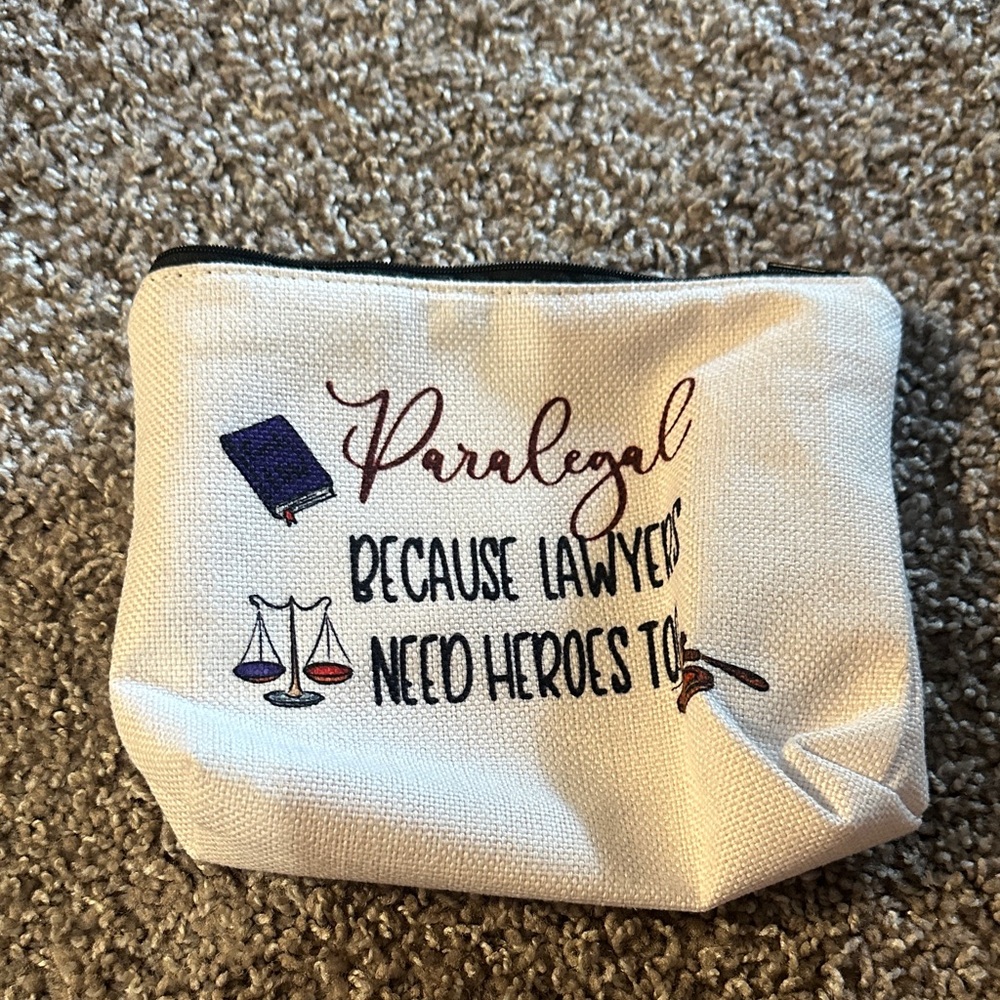 Stylish Black and White Pouch